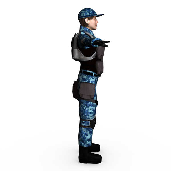 swat female 01 ma - Swat Female 01 by ignisfatuus